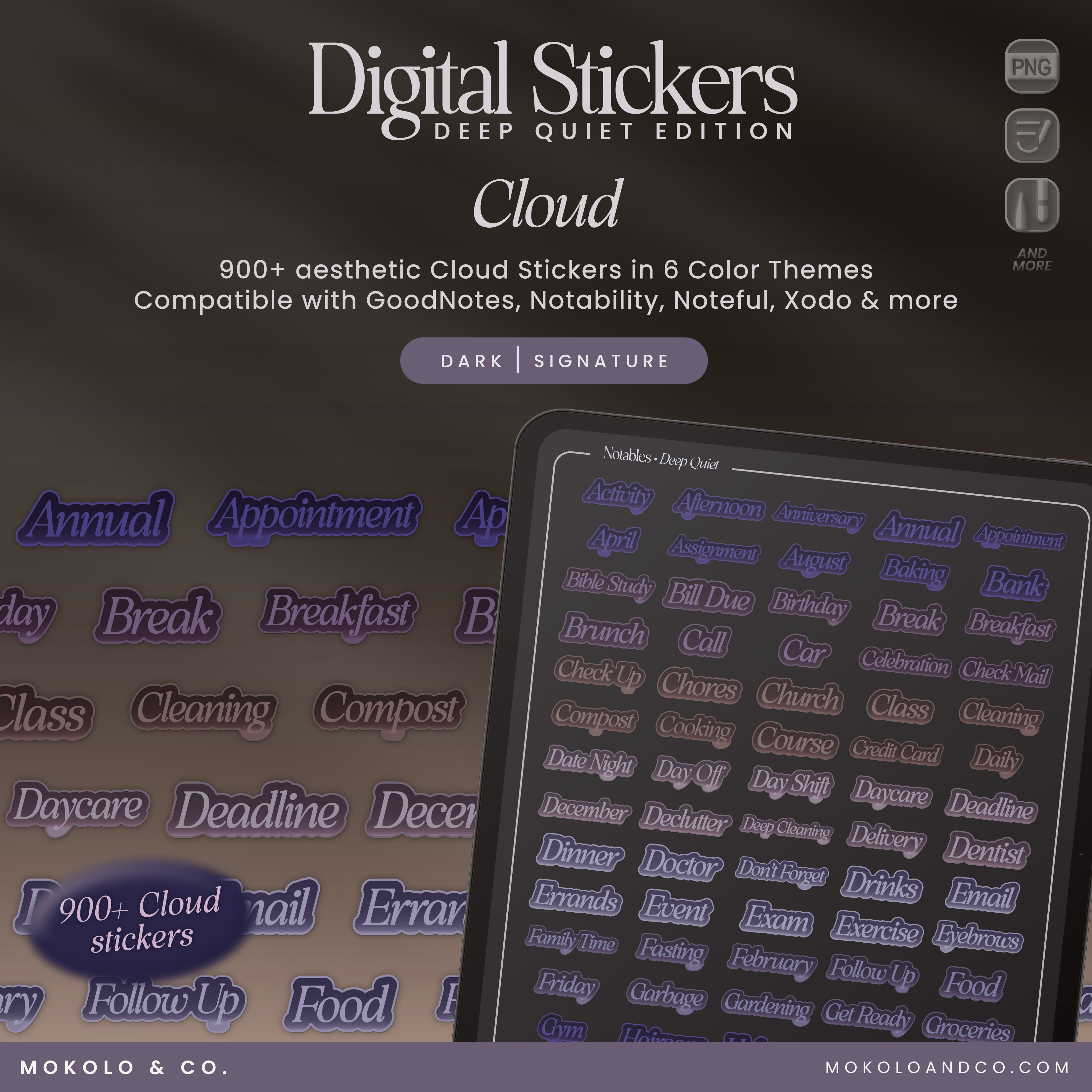Cloud — Dark Mode