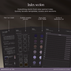 Digital Notebook — Dark Mode