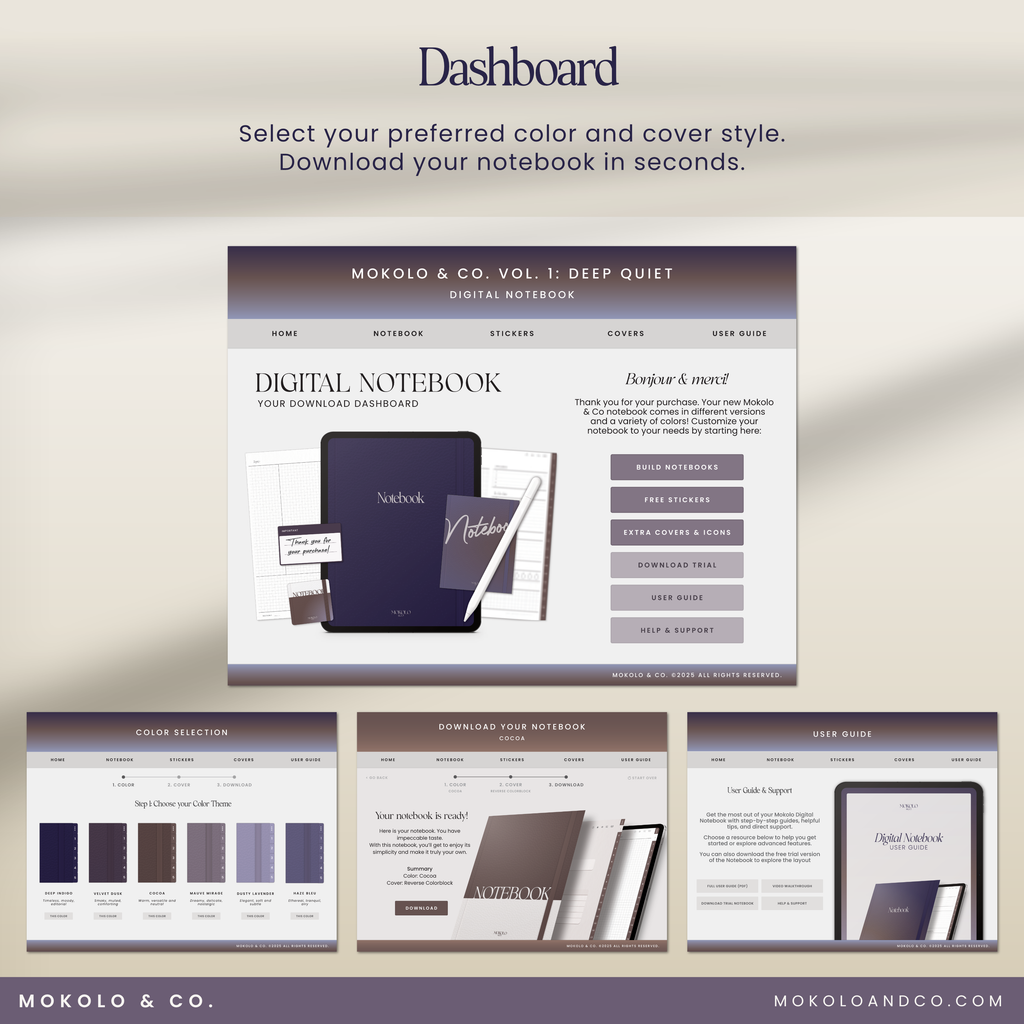 Digital Notebook — Light Mode
