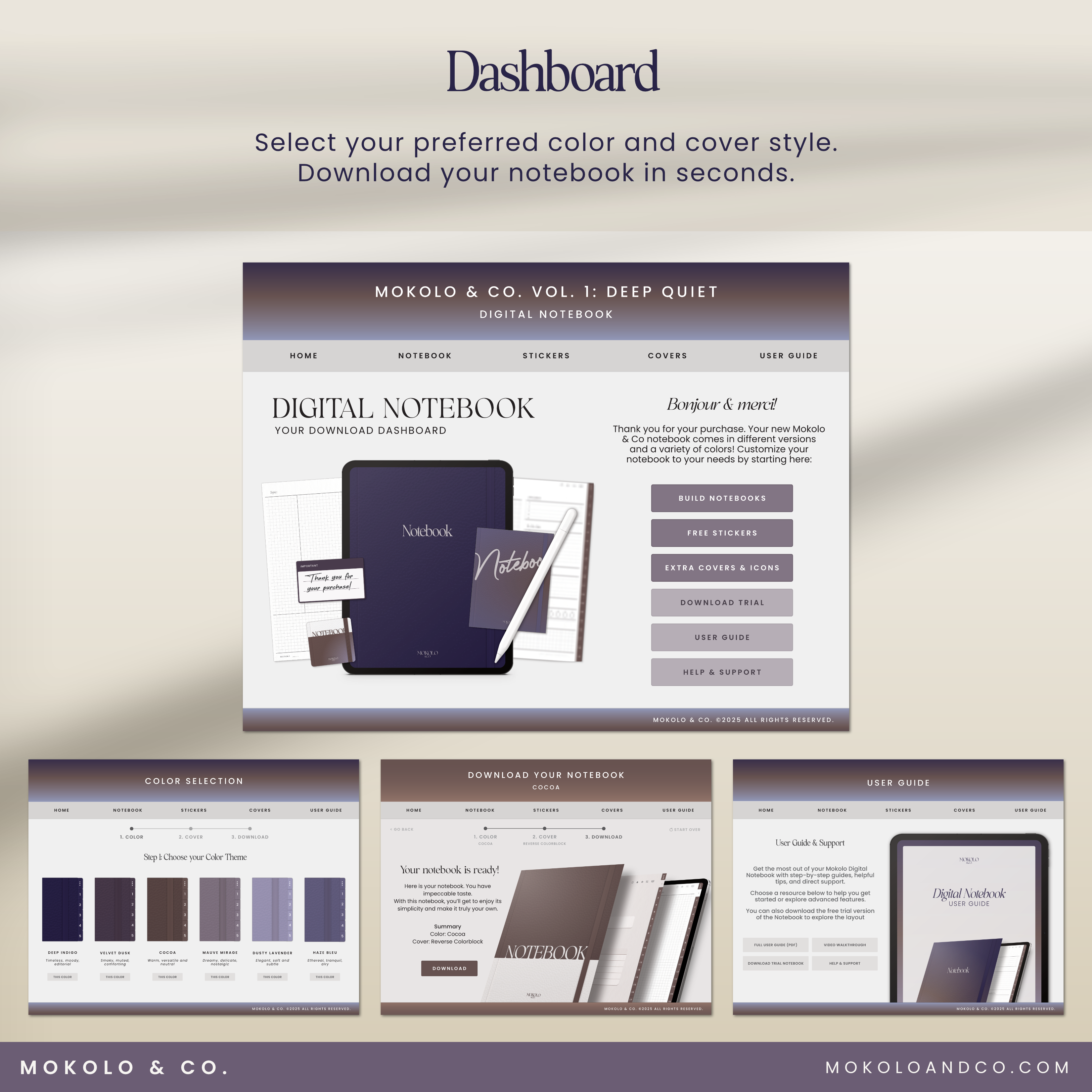 Digital Notebook — Light Mode