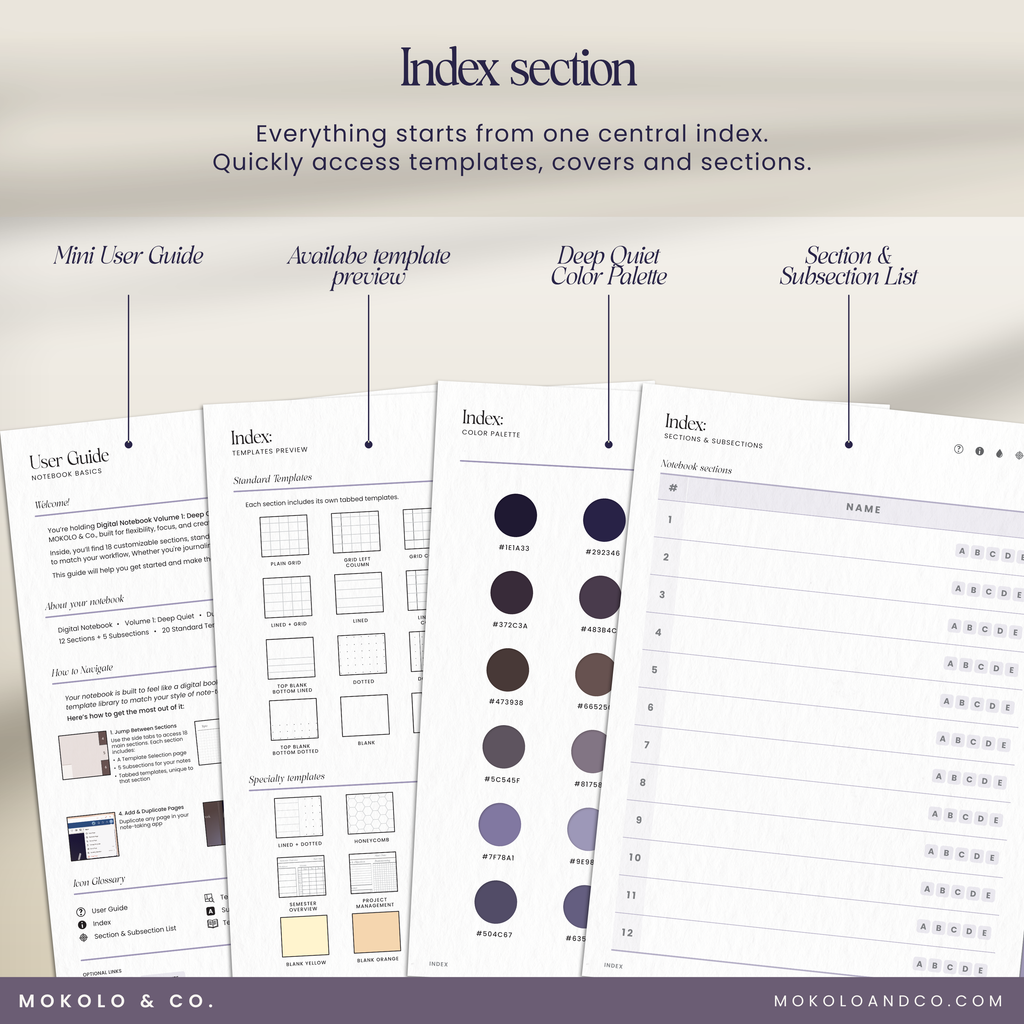 Digital Notebook — Light Mode